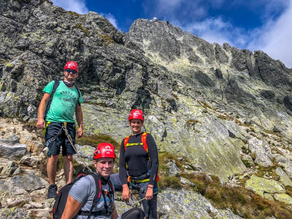 Ascent to Lomnicky Peak